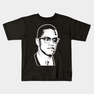 Malcolm x, Civil Rights, Black History Kids T-Shirt